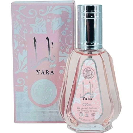 عطر زنانه یارا صورتی 50 میلی لیتر
