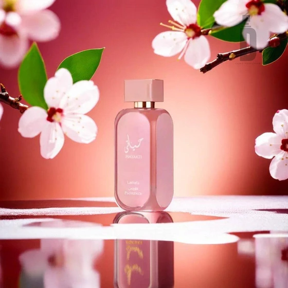 عطر ادوپرفیوم زنانه حیاتی صورتی حجم ۱۰۰ میلی لیتر