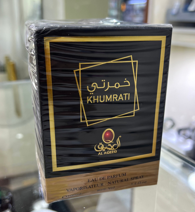 عطر ادوپرفیوم یونیسکس خمرتی وادی الخلیج حجم ۱۰۰ میلی لیتر رایحه شیرین گرم
