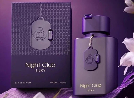 عطر ادوپرفیوم زنانه فراگرنس ورد نایت کلاب سیلکی 50 میل رایحه شیرین