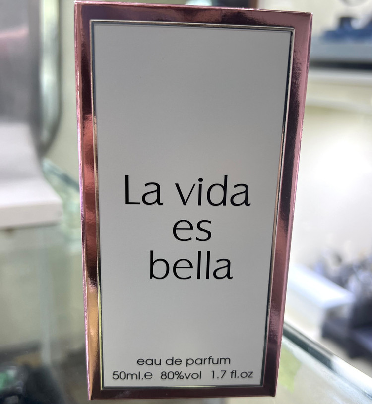 عطر ادوپرفیوم زنانه مدل La vida Es Bella حجم 50 میلی لیتر