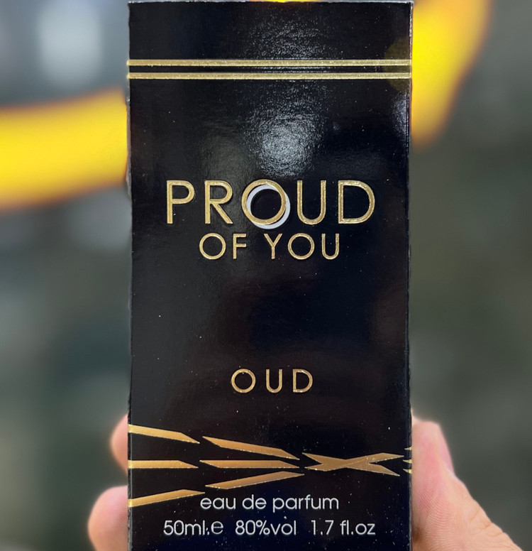 عطر ادوپرفیوم مردانه فراگرنس ورد مدل Proud Of You حجم 50 میل رایحه شیرین گرم